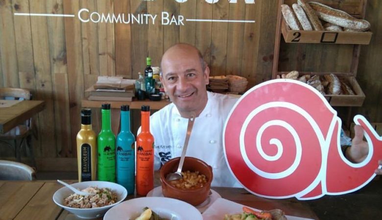 Pablo Viñas é o xefe de cociña do restaurante coruñés Next Door e o vicepresidente do Slow Food Compostela